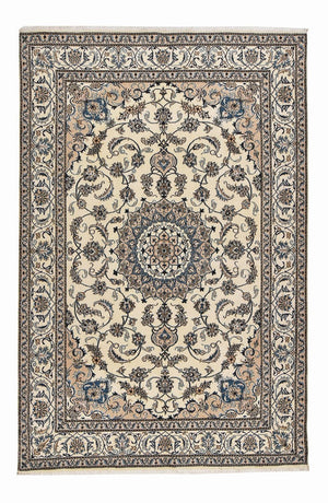 Persisk tæppe - Nain - 296 x 193 cm - beige