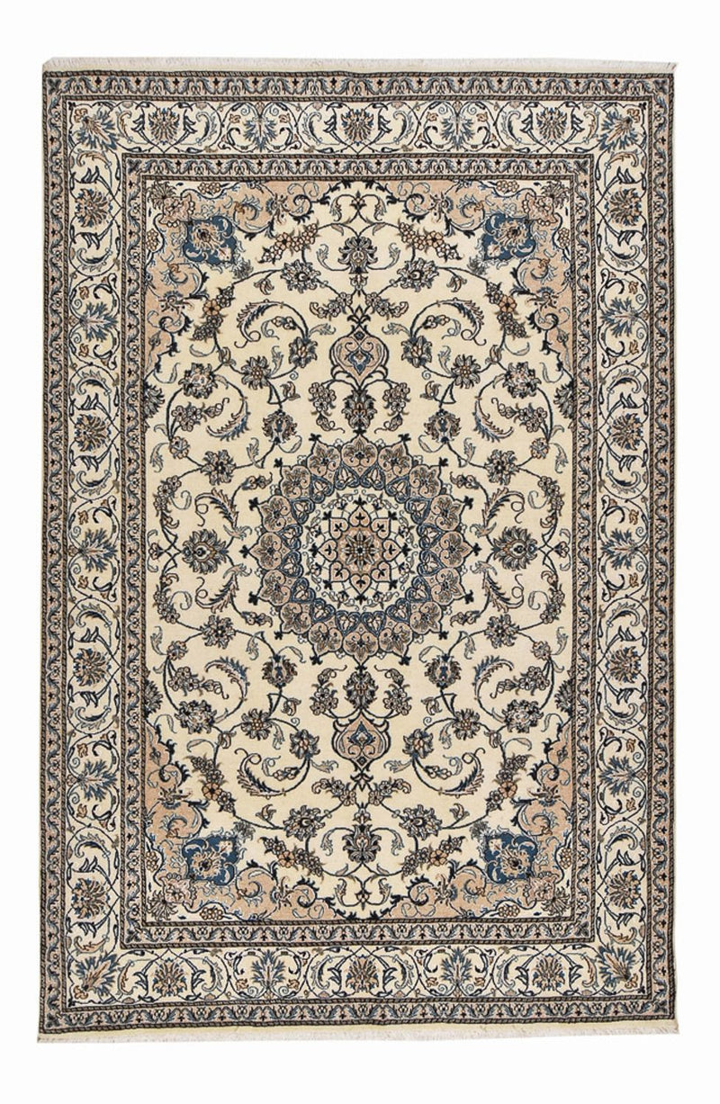 Persisk tæppe - Nain - 296 x 193 cm - beige