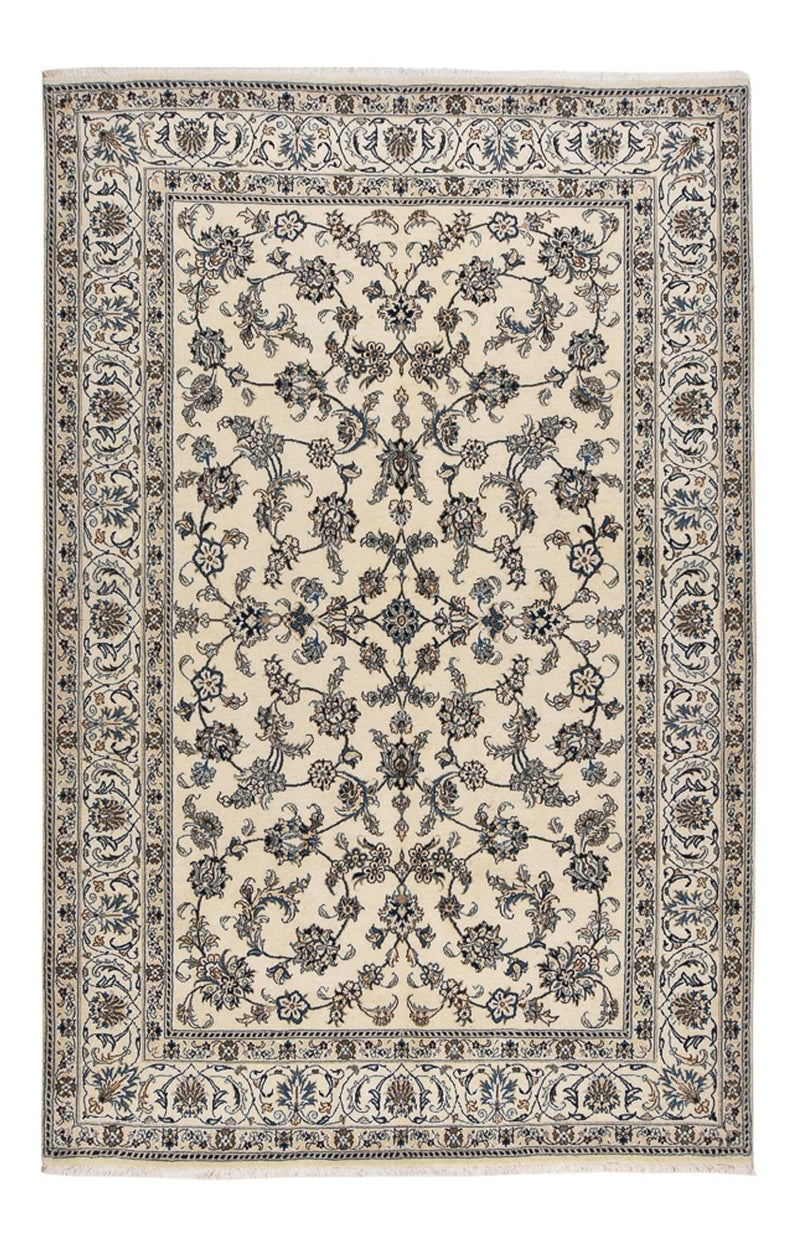 Persisk tæppe - Nain - 301 x 195 cm - beige