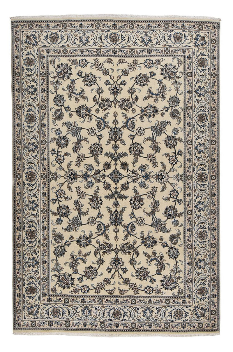 Persisk tæppe - Nain - 300 x 195 cm - beige