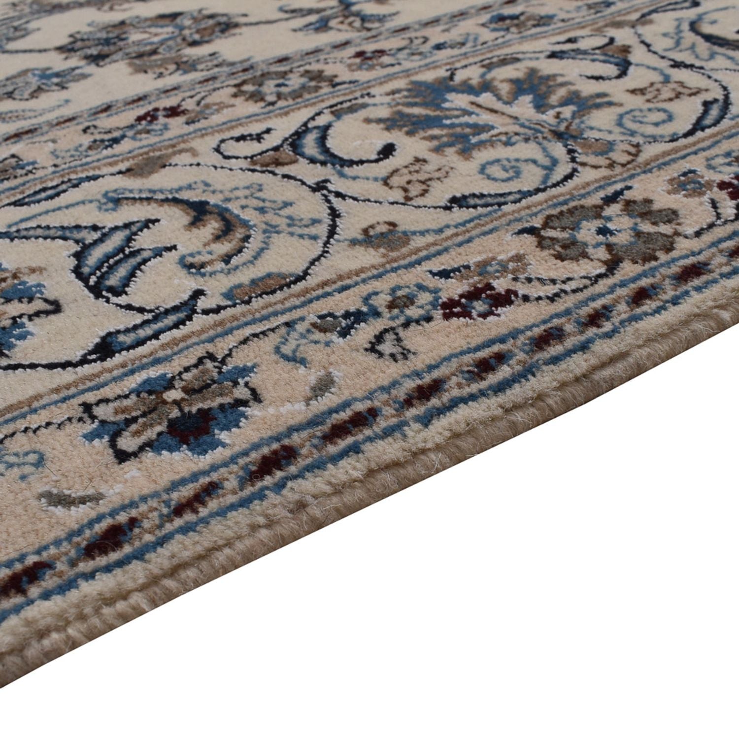 Persisk tæppe - Nain - 300 x 195 cm - beige