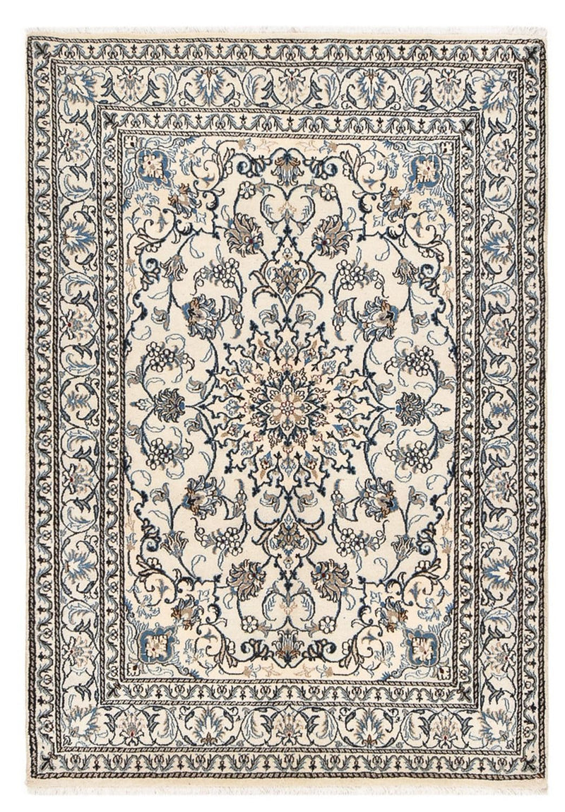 Persisk tæppe - Nain - 218 x 150 cm - creme
