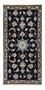 Persisk tæppe - Nain - 138 x 67 cm - mørkeblå