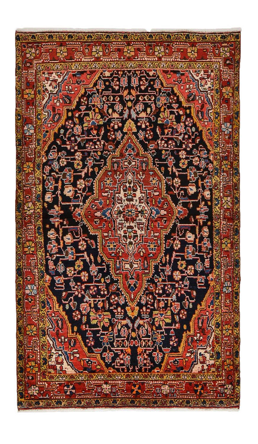 Persisk tæppe - Nomadisk - 226 x 135 cm - mørkeblå