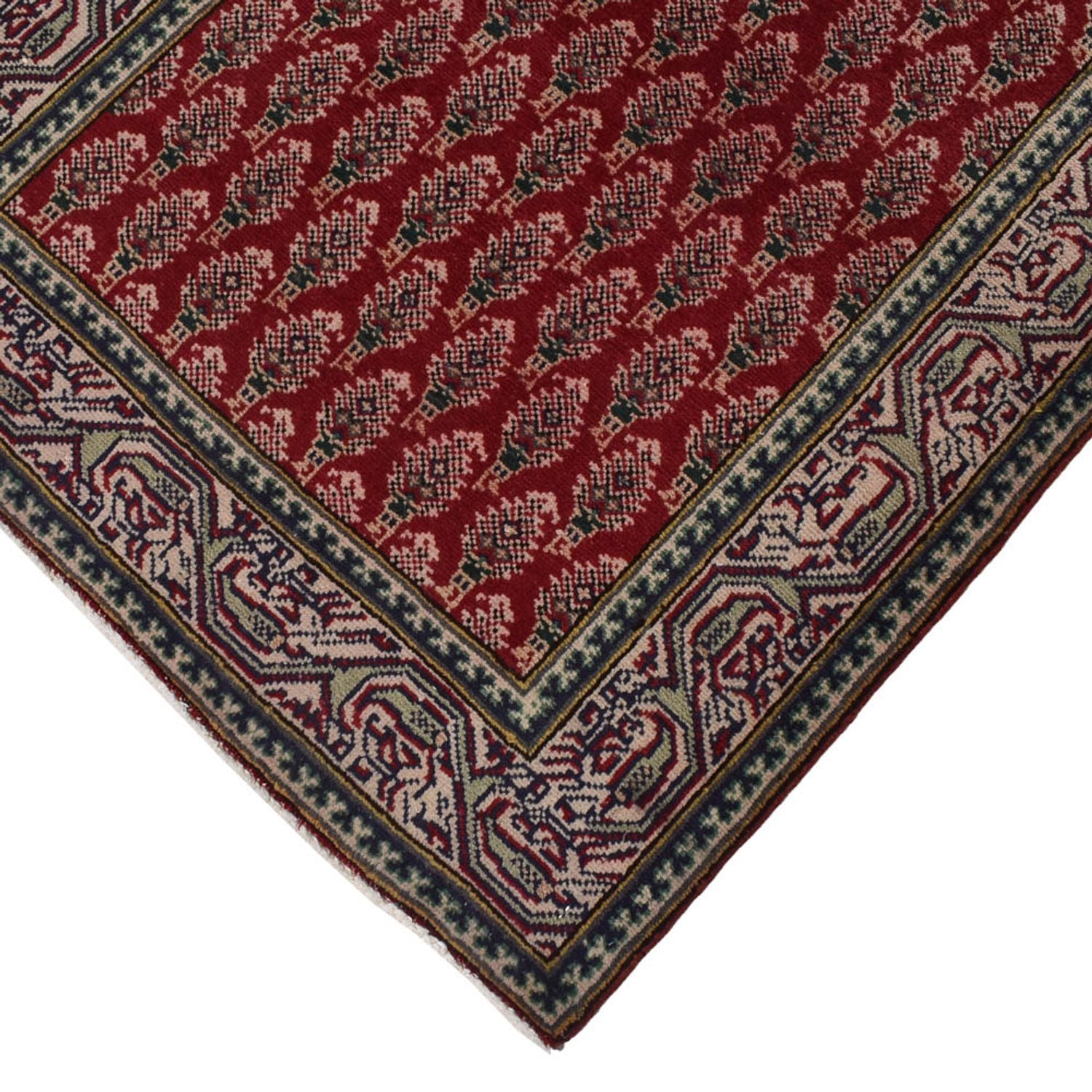 Løber Persisk tæppe - Tabriz - 337 x 83 cm - rust