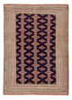 Turkaman-tæppe 175x125cm - Persisk tæppe