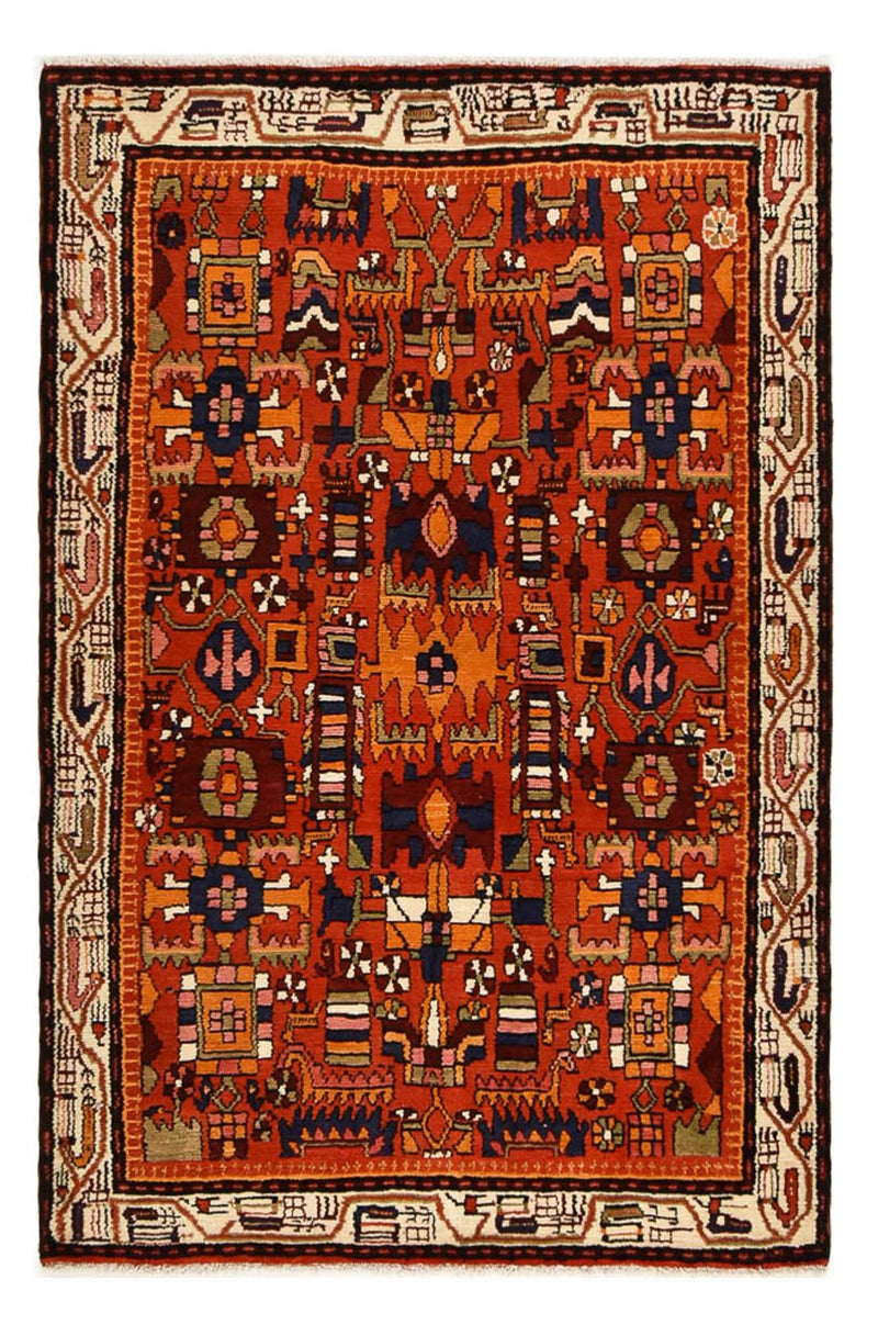 Persisk tæppe - Nomadisk - 209 x 139 cm - flerfarvet
