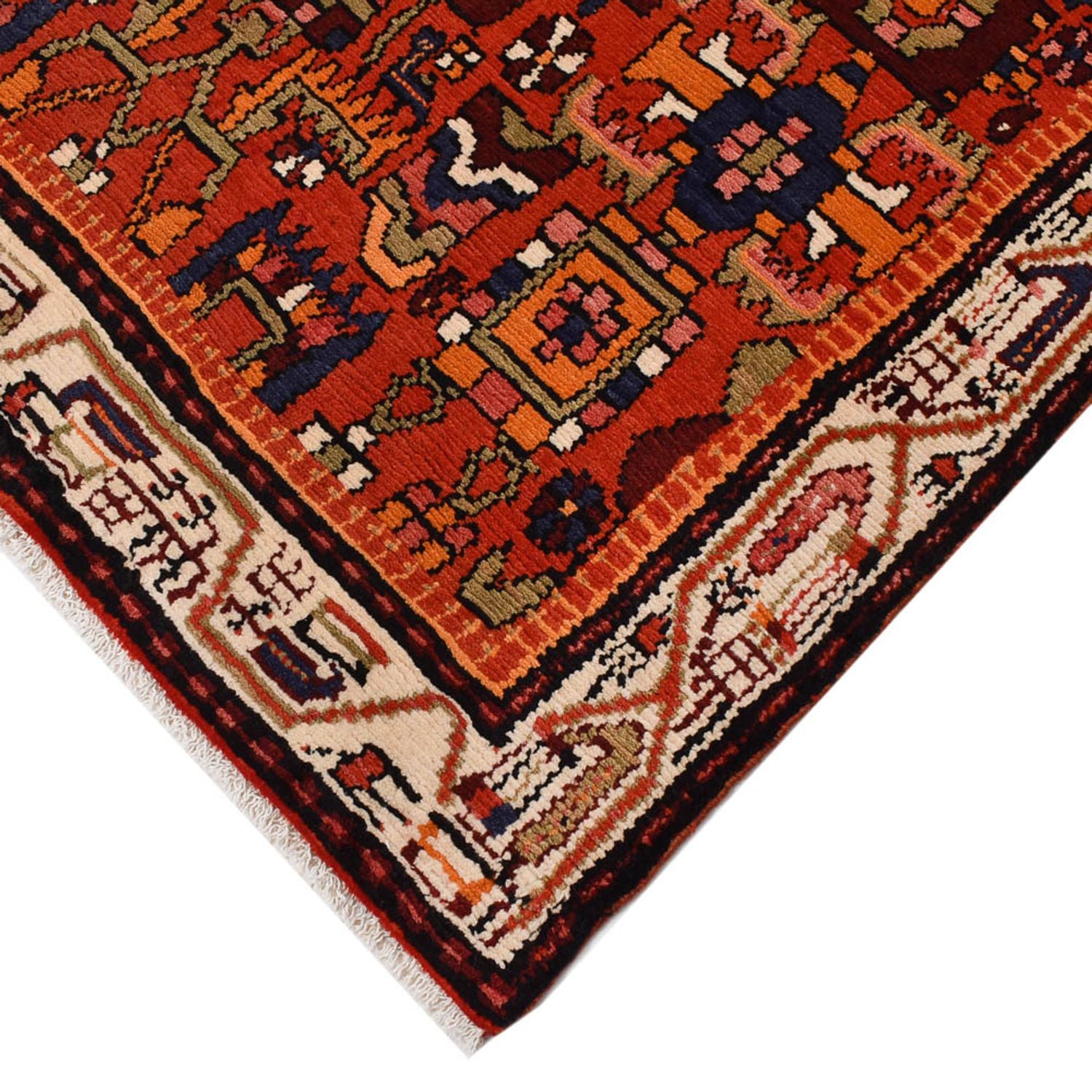 Persisk tæppe - Nomadisk - 209 x 139 cm - flerfarvet