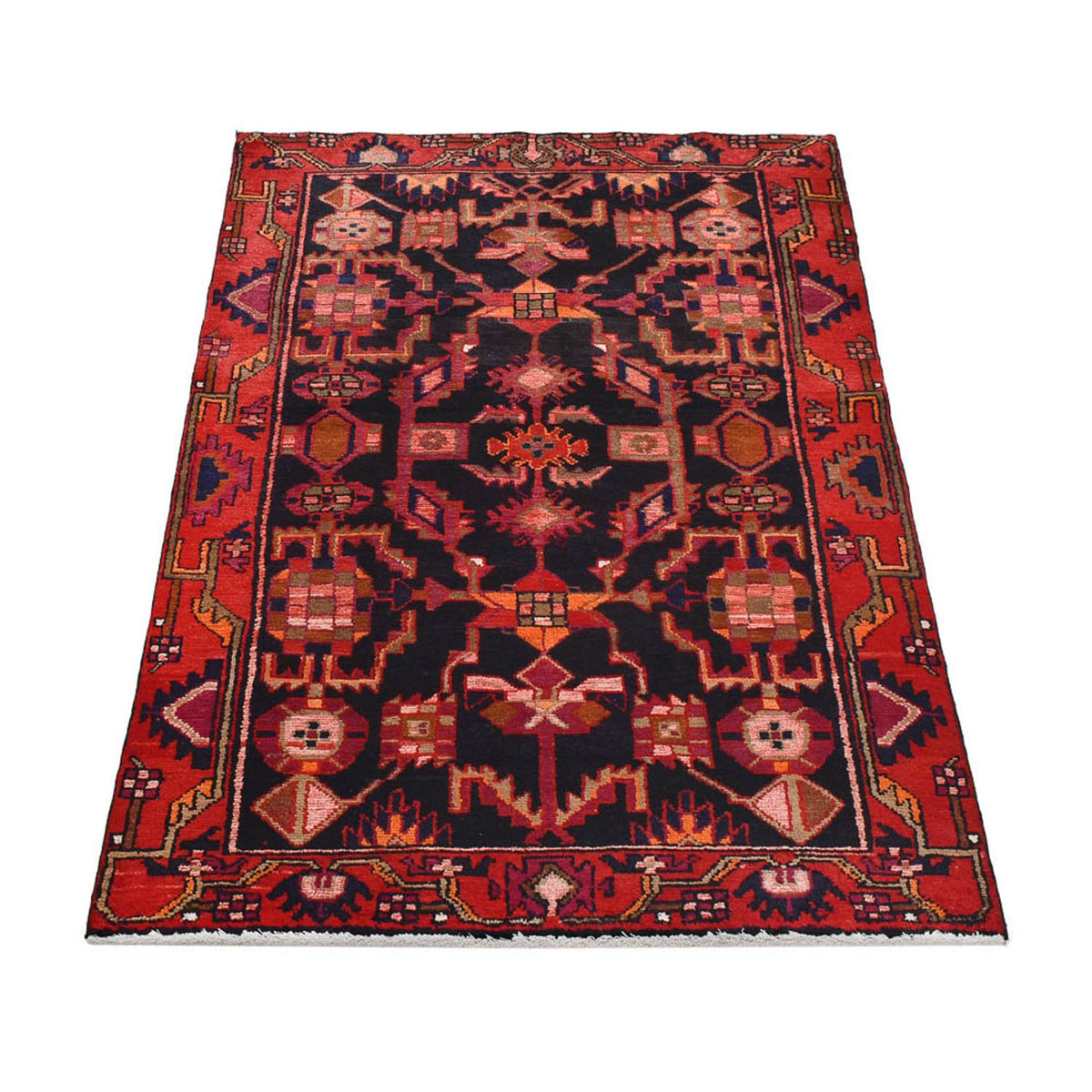 Persisk tæppe - Nomadisk - 178 x 114 cm - mørkeblå