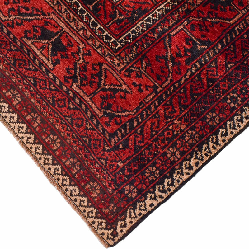 Baluch-tæppe særlig form  - 198 x 114 cm - rød