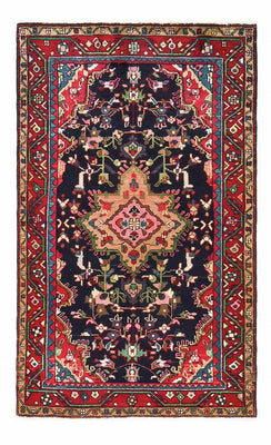 Persisk tæppe - Nomadisk - 180 x 108 cm - mørkeblå