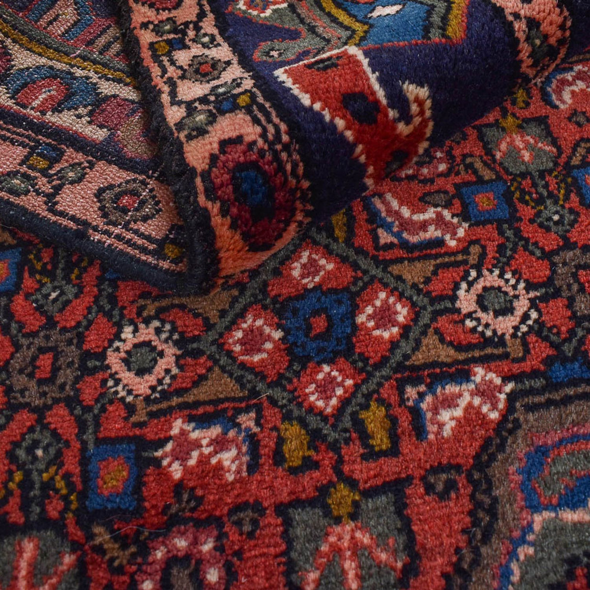 Løber Persisk tæppe - Nomadisk - 278 x 142 cm - rust