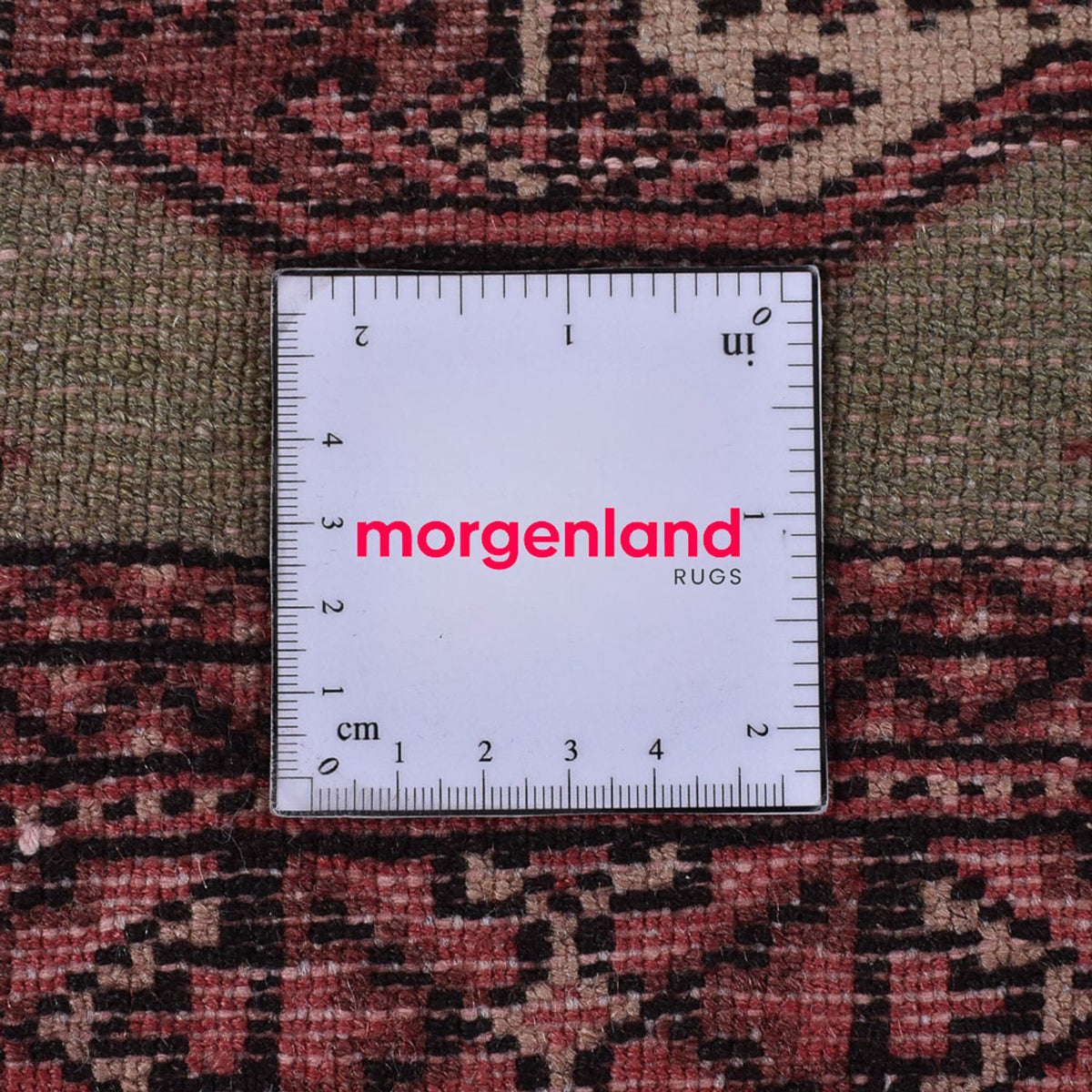 Turkaman-tæppe - 178 x 131 cm - flerfarvet