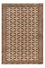 Turkaman-tæppe - 193 x 130 cm - mørk beige