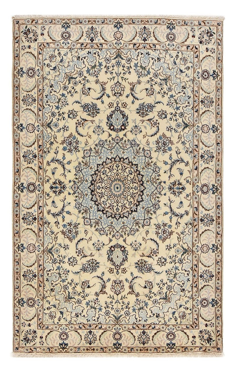 Persisk tæppe - Nain - Royal - 204 x 126 cm - beige