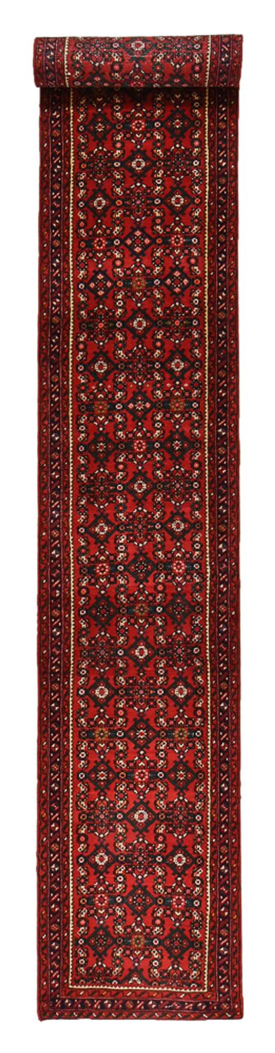 Løber Persisk tæppe - Nomadisk - 490 x 70 cm - rød
