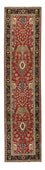 Løber Persisk tæppe - Tabriz - 306 x 72 cm - rød
