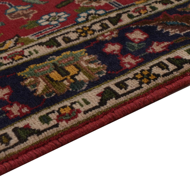Løber Persisk tæppe - Tabriz - 306 x 72 cm - rød