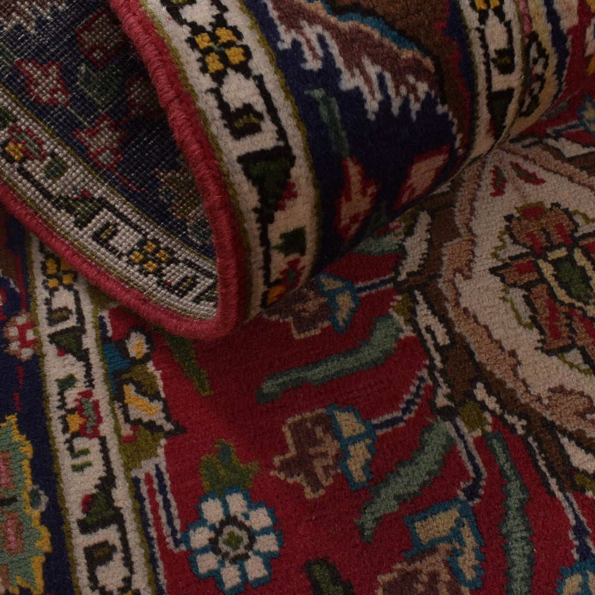 Løber Persisk tæppe - Tabriz - 306 x 72 cm - rød