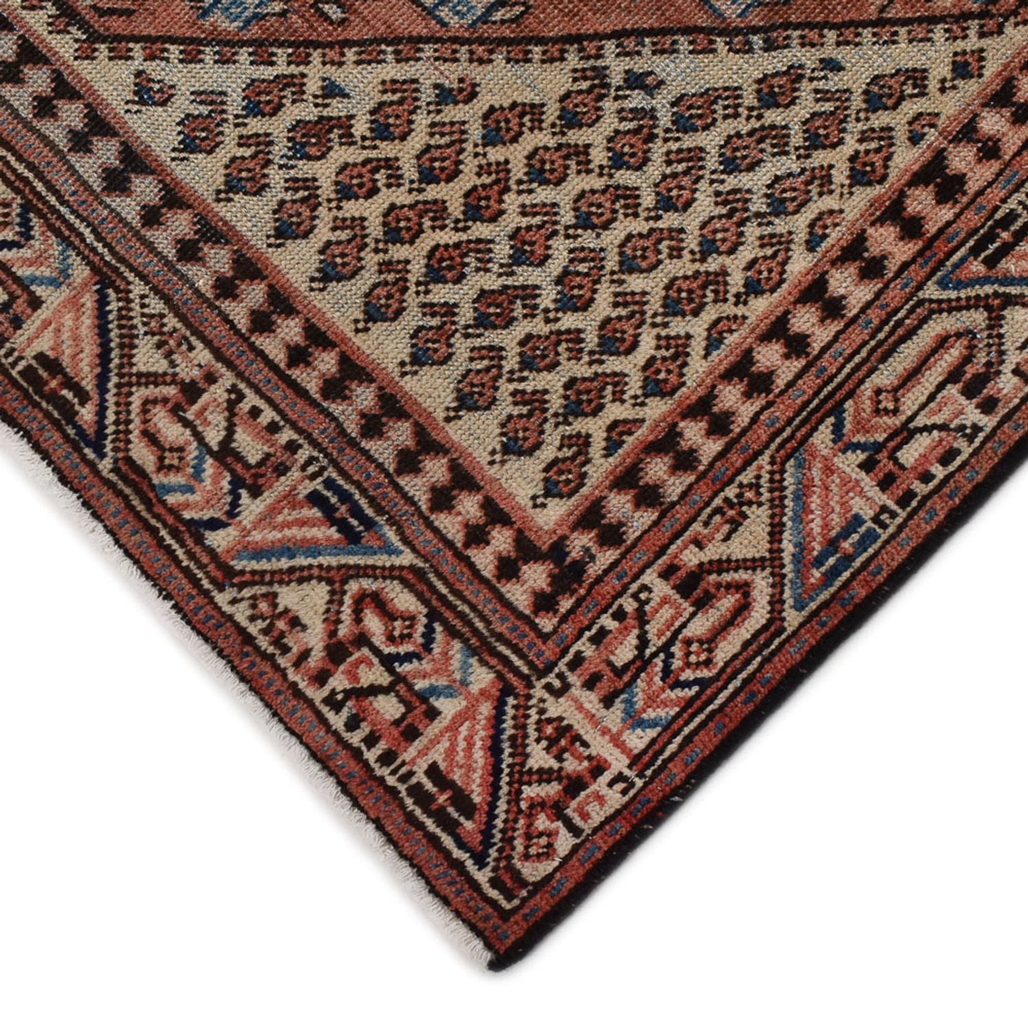Persisk tæppe - Nomadisk særlig form  - 197 x 113 cm - rust