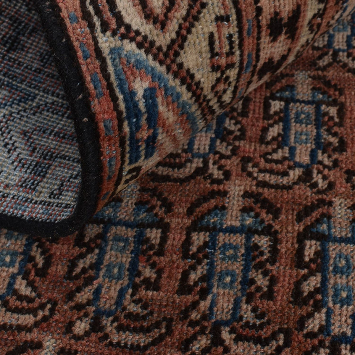 Persisk tæppe - Nomadisk særlig form  - 197 x 113 cm - rust