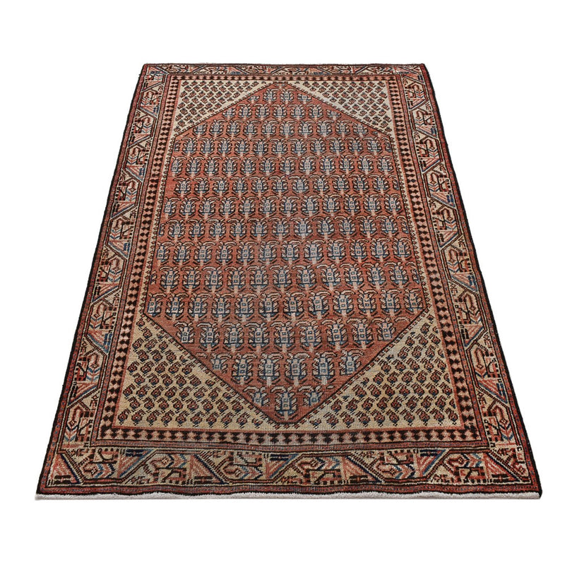 Persisk tæppe - Nomadisk særlig form  - 197 x 113 cm - rust
