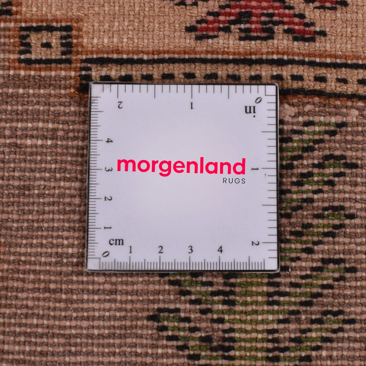 Turkaman-tæppe - 188 x 127 cm - flerfarvet