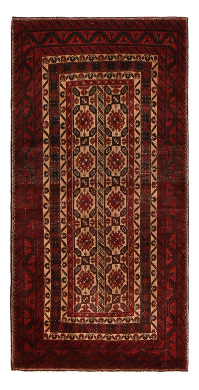 Baluch-tæppe 96x196cm - Orientalsk tæppe