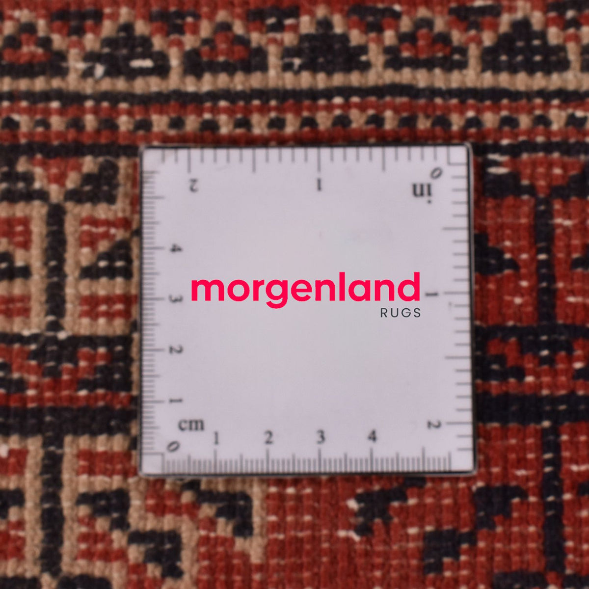 Løber Turkaman-tæppe - 333 x 96 cm - rød