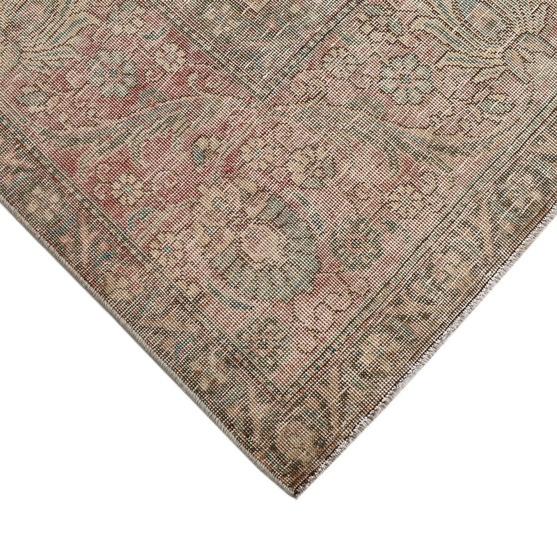 Vintage tæppe - 470 x 298 cm - mørk beige