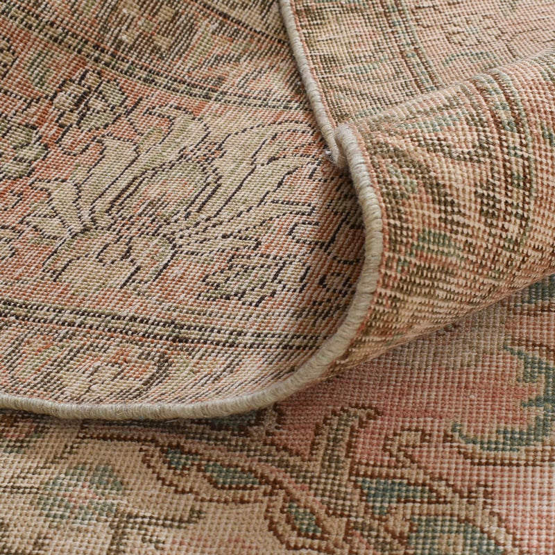 Vintage tæppe - 470 x 298 cm - mørk beige