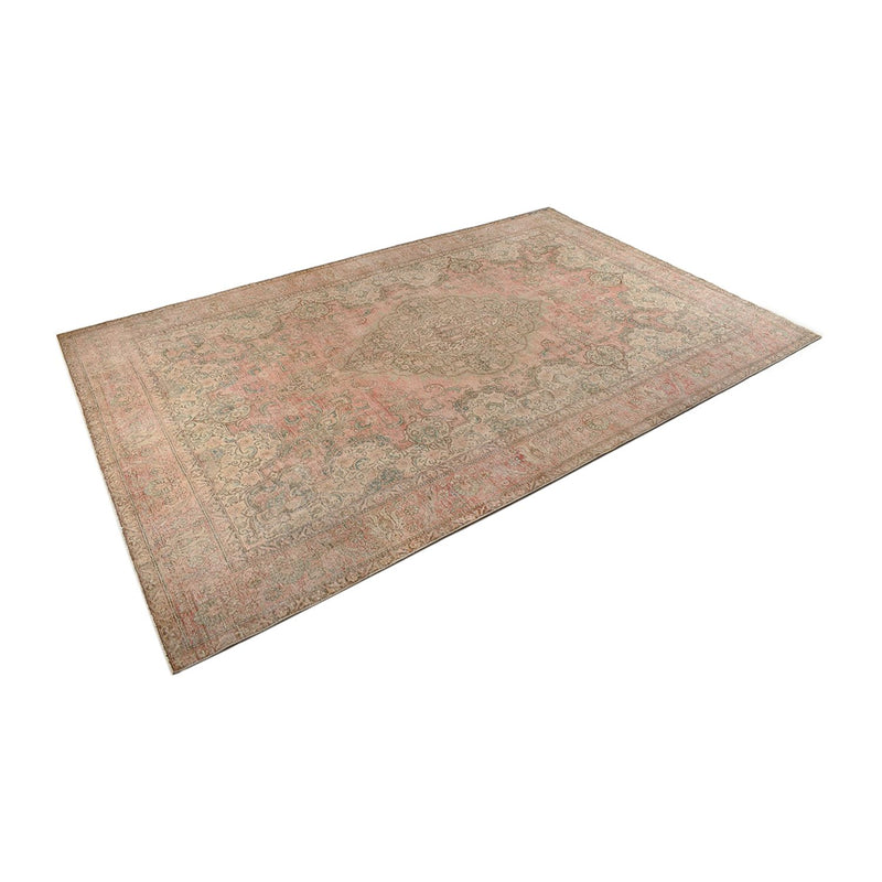 Vintage tæppe - 470 x 298 cm - mørk beige