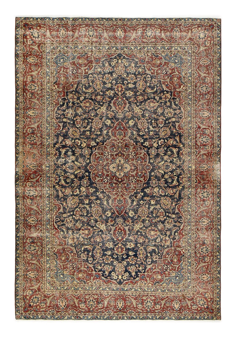Vintage tæppe - 350 x 240 cm - lys brun