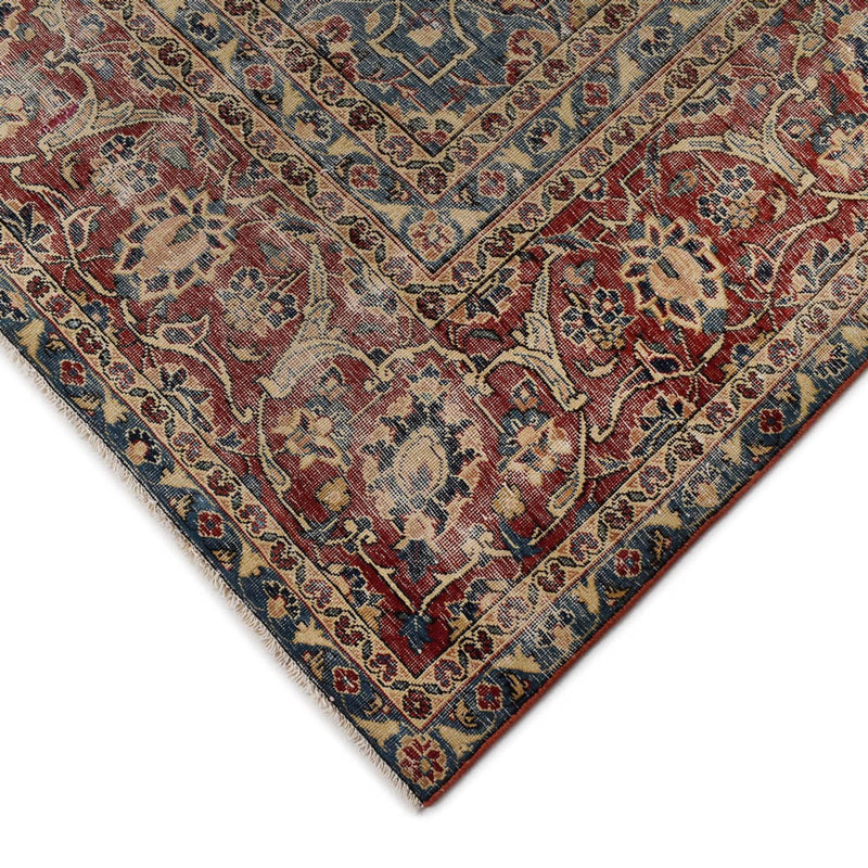 Vintage tæppe - 350 x 240 cm - lys brun