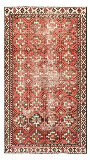 Løber Vintage tæppe - 194 x 108 cm - rød