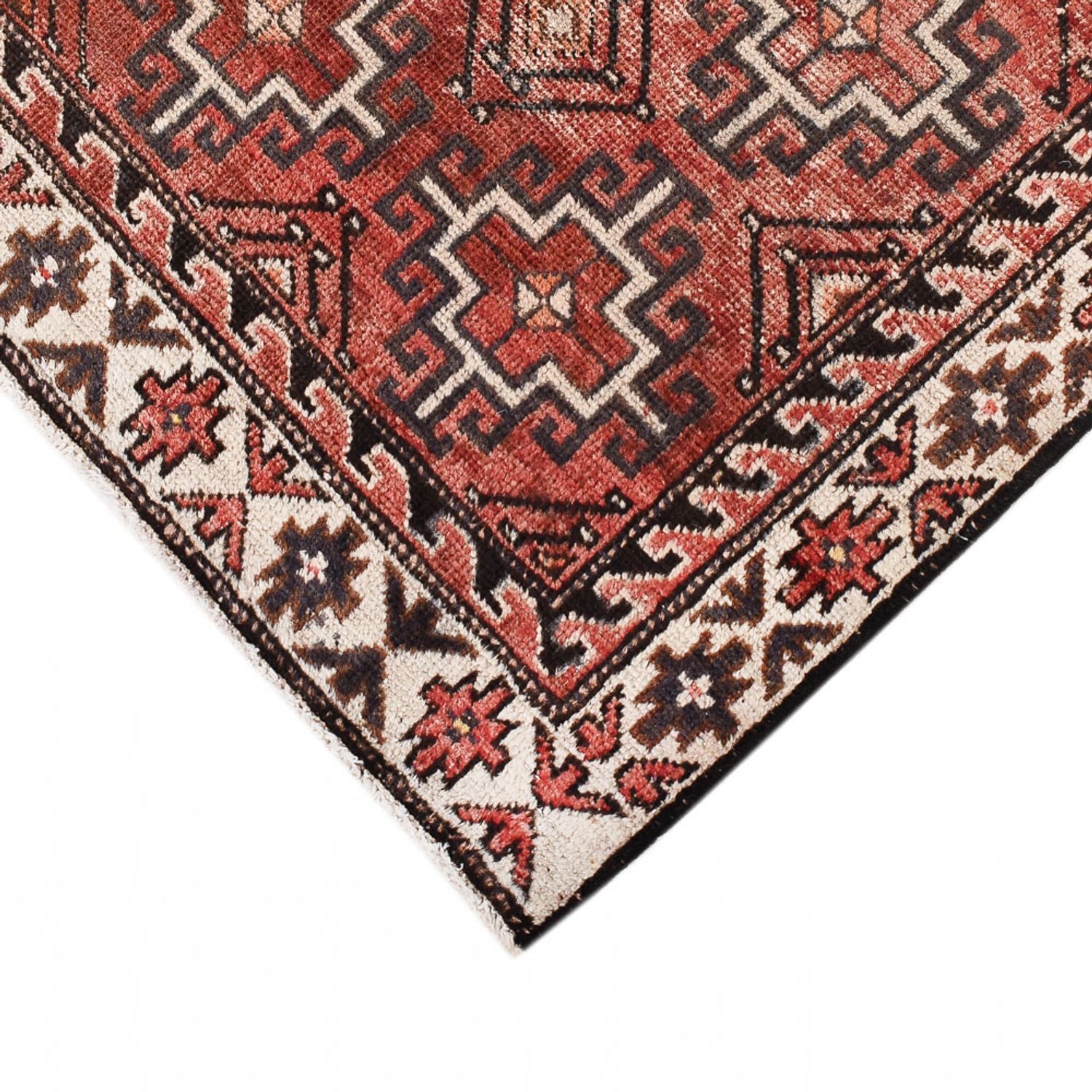 Løber Vintage tæppe - 194 x 108 cm - rød