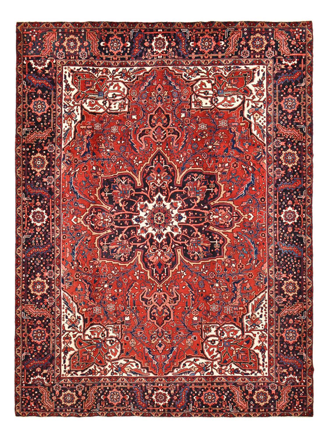 Persisk tæppe - Nomadisk - 406 x 306 cm - rød