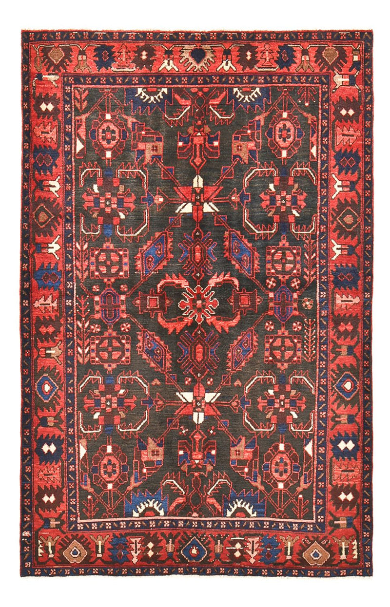 Persisk tæppe - Nomadisk - 212 x 139 cm - rød
