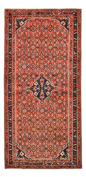 Løber Persisk tæppe - Nomadisk - 240 x 116 cm - lysrød