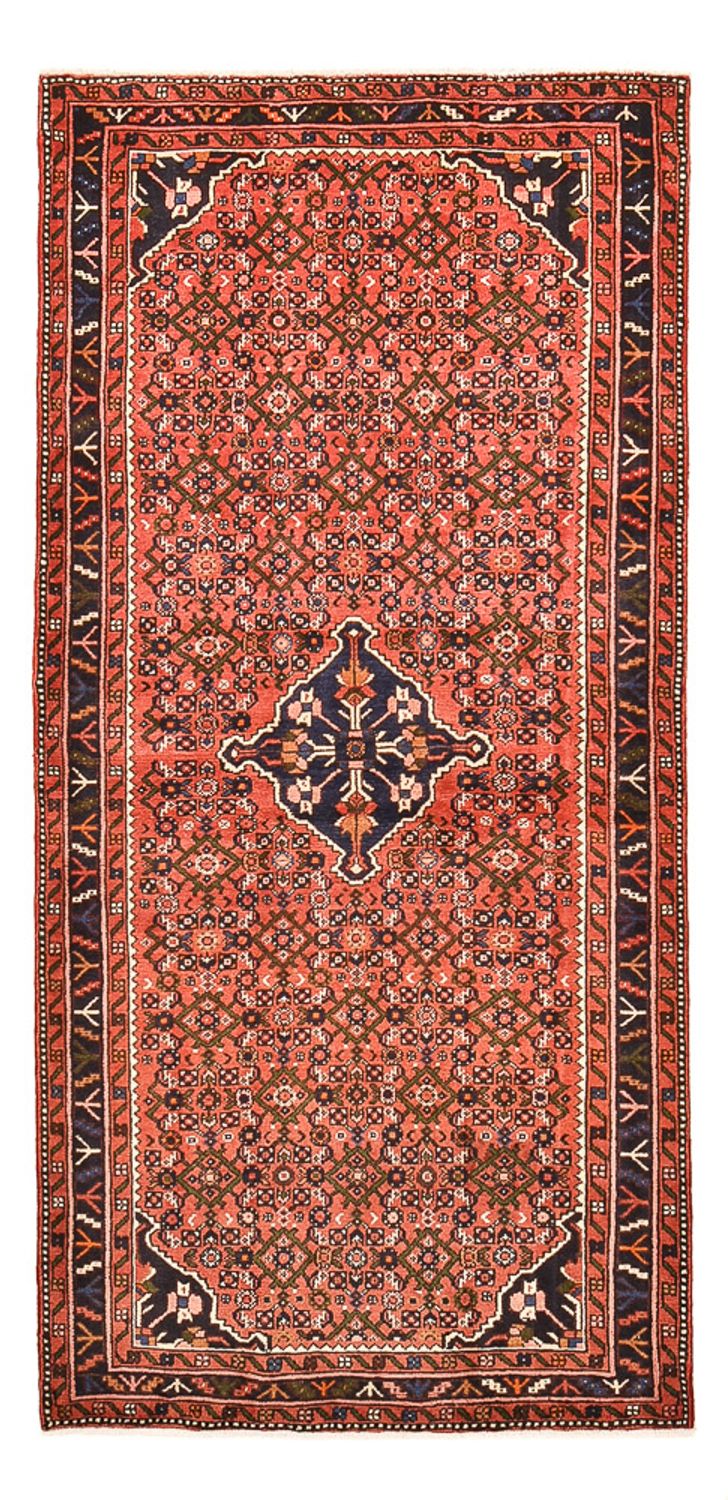 Løber Persisk tæppe - Nomadisk - 240 x 116 cm - lysrød