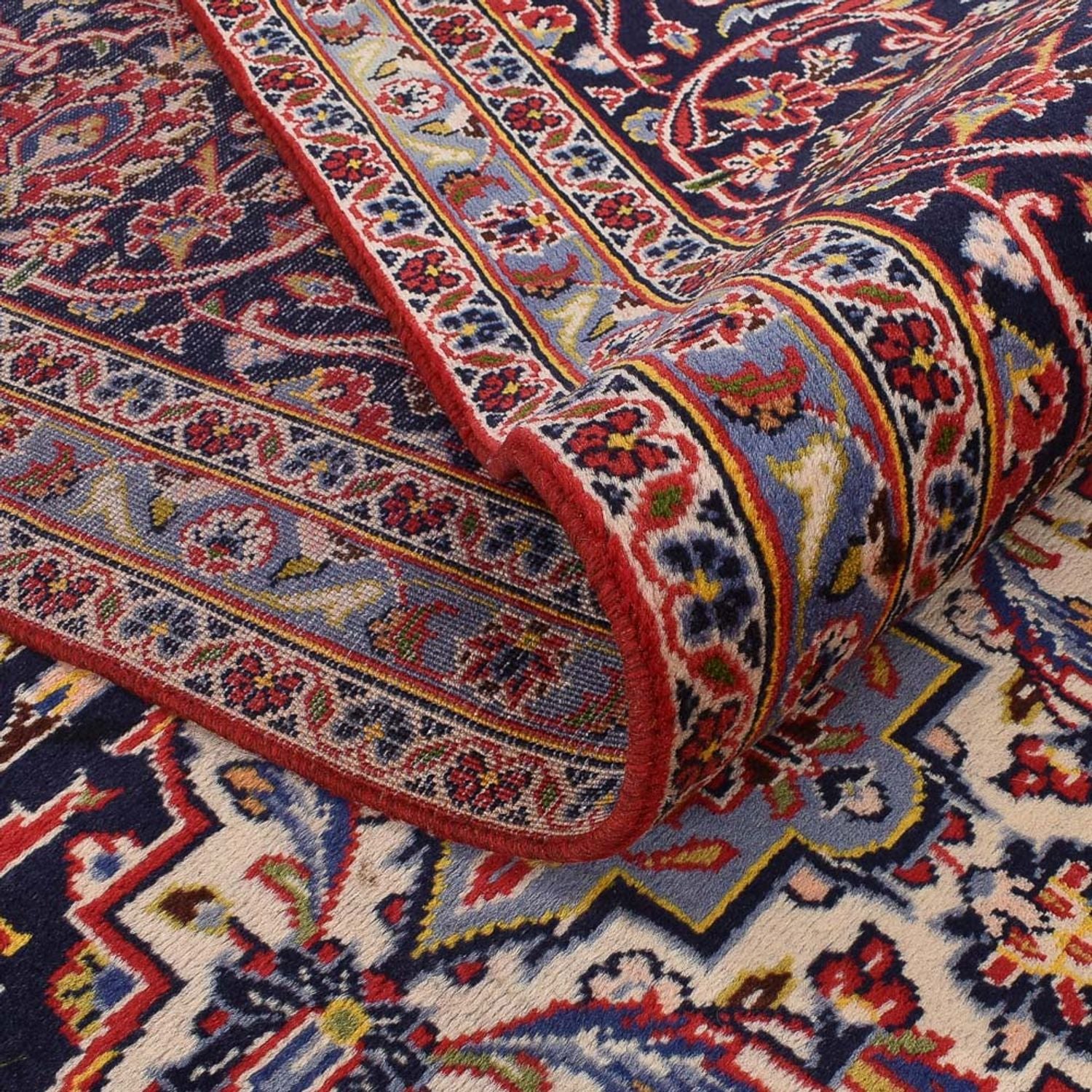 Persisk tæppe - Keshan - 405 x 290 cm - rød