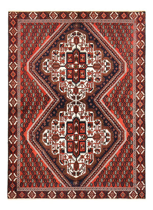 Persisk tæppe - Nomadisk - 174 x 126 cm - rust