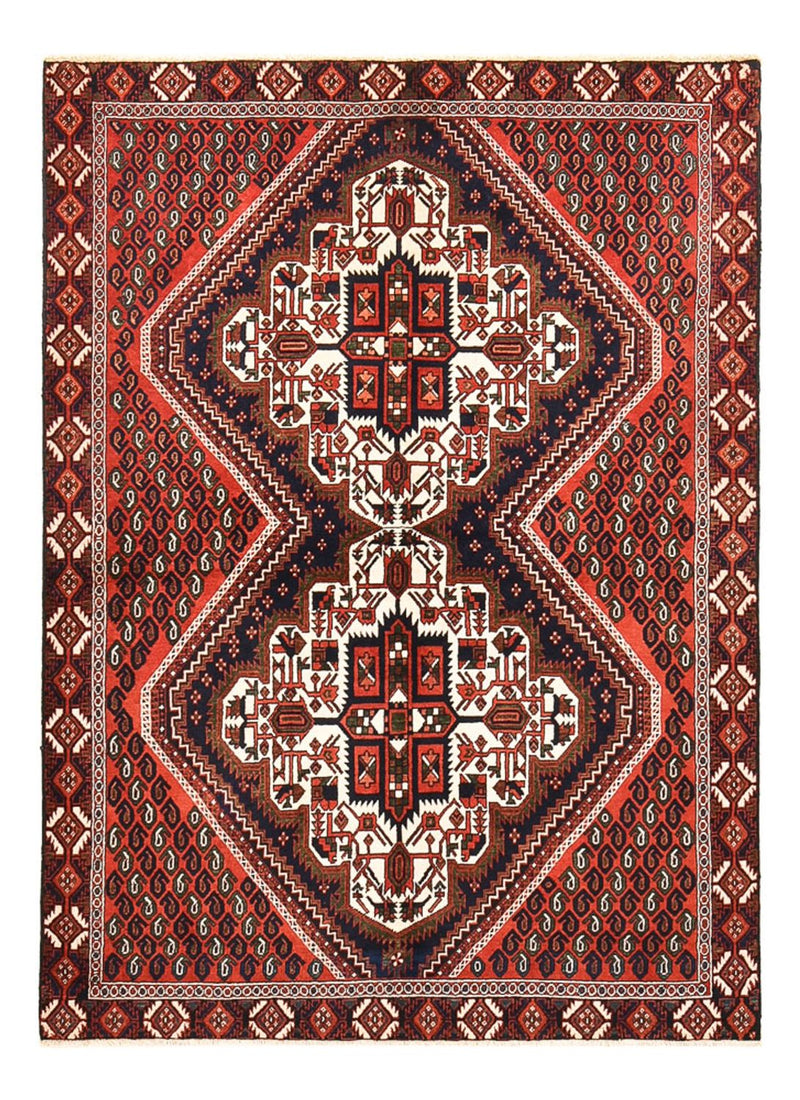 Persisk tæppe - Nomadisk - 174 x 126 cm - rust