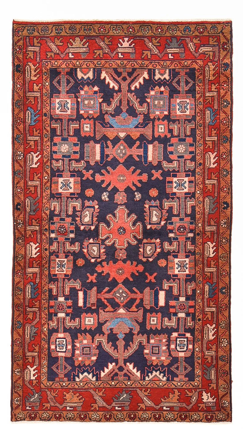 Løber Persisk tæppe - Nomadisk - 226 x 123 cm - rød