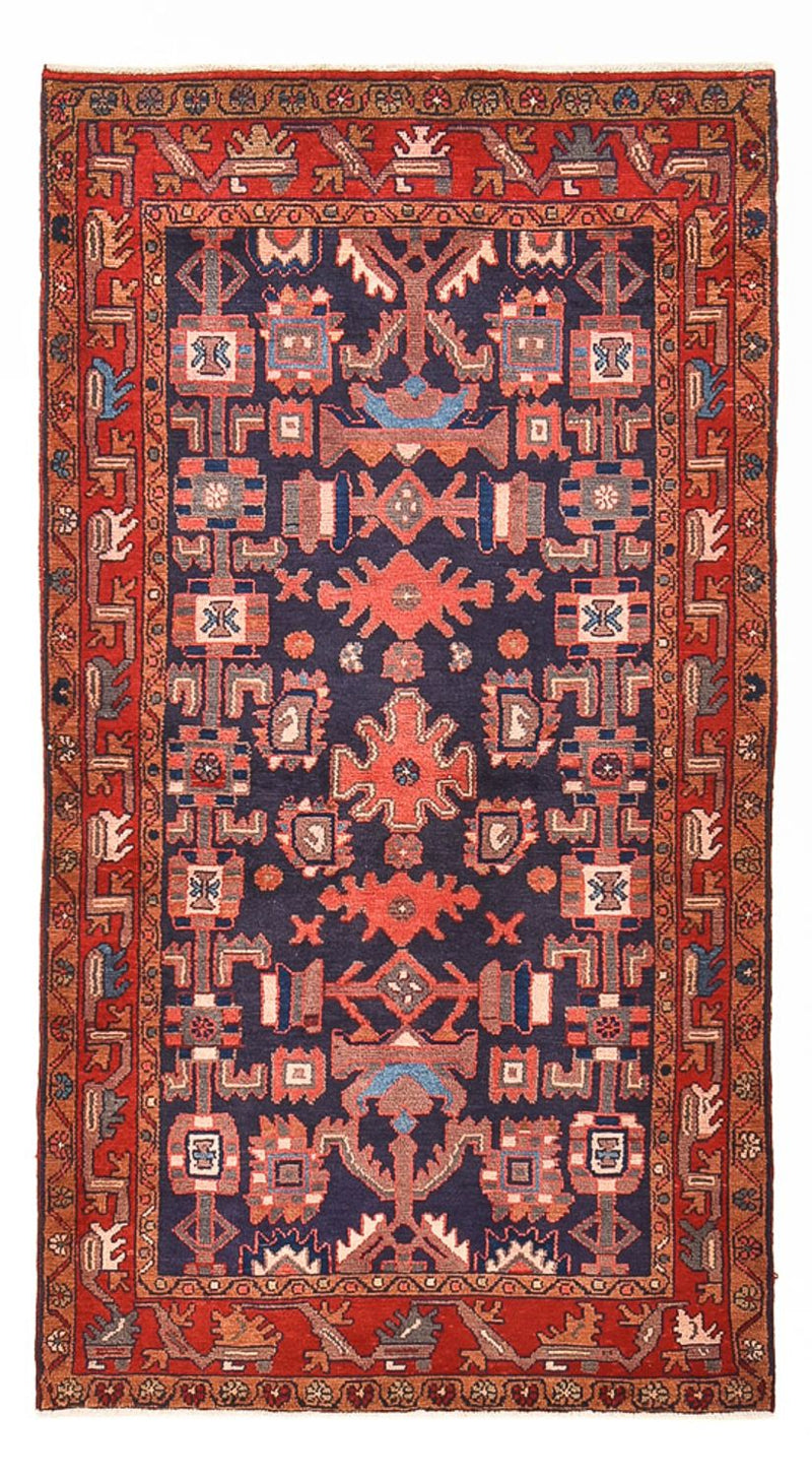 Løber Persisk tæppe - Nomadisk - 226 x 123 cm - rød