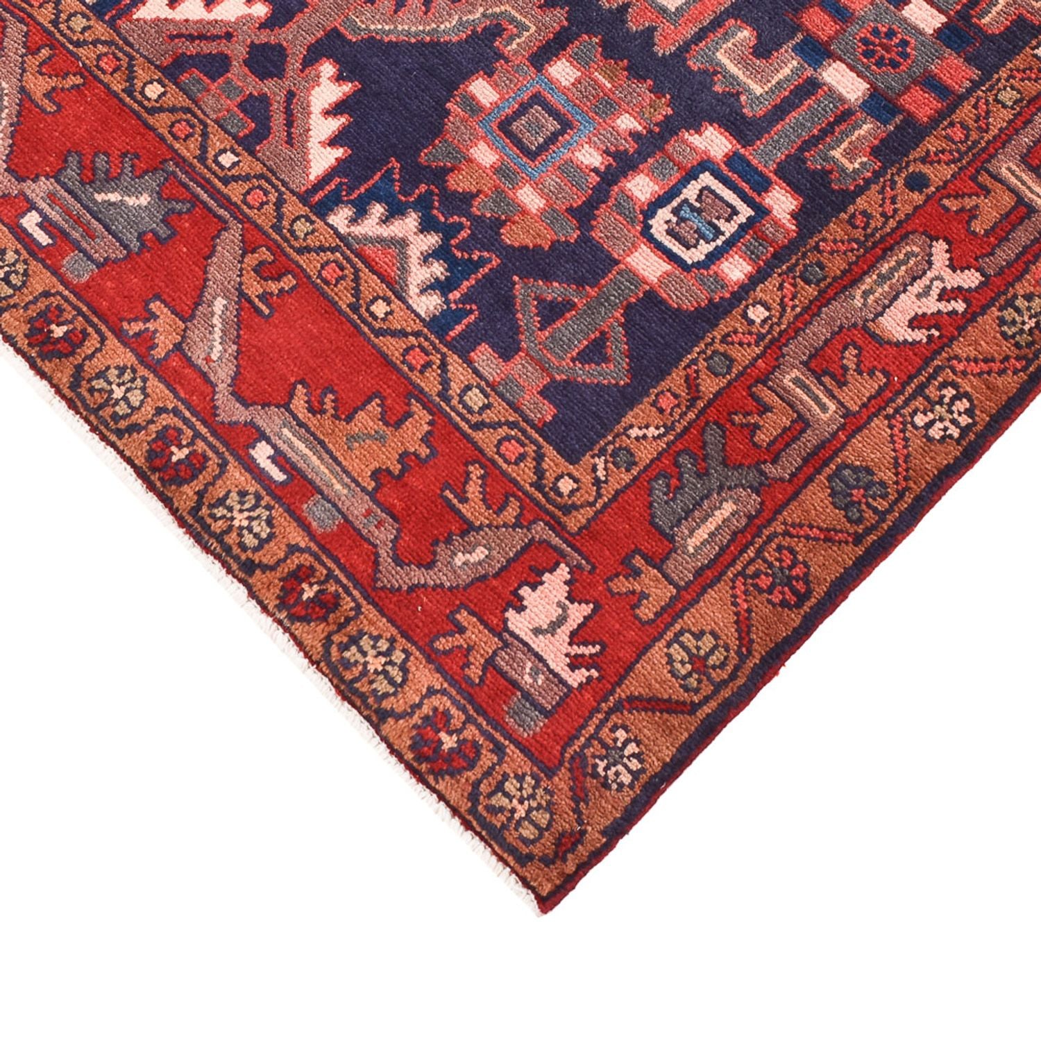 Løber Persisk tæppe - Nomadisk - 226 x 123 cm - rød