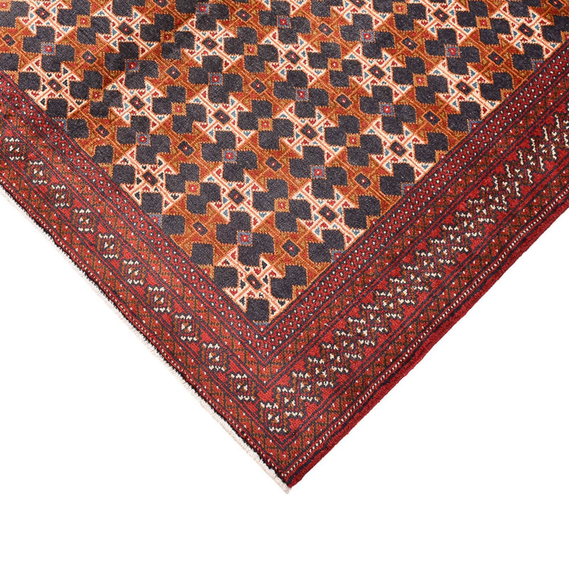 Turkaman-tæppe - 177 x 123 cm - rød