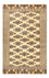 Turkaman-tæppe - 192 x 119 cm - sand
