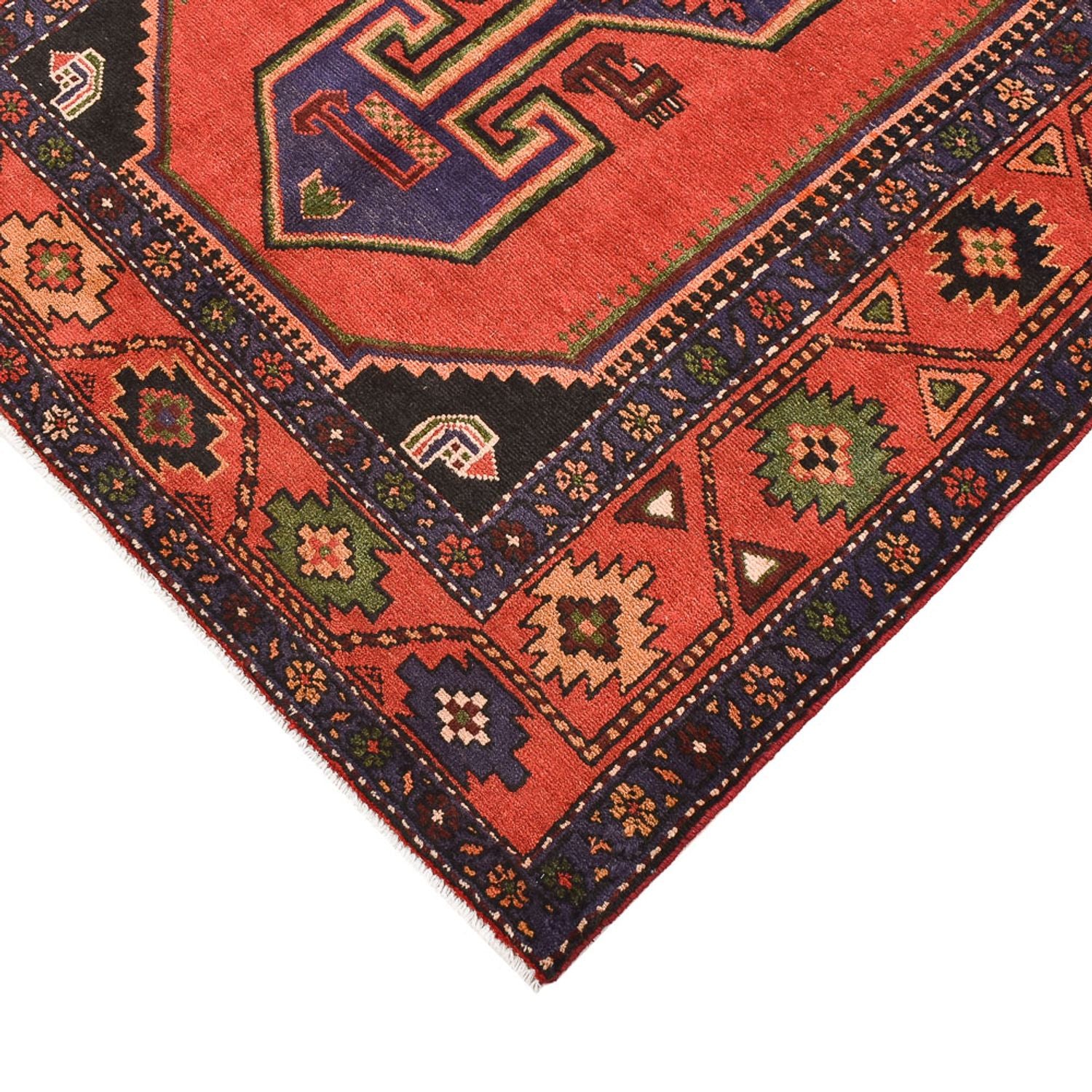 Persisk tæppe - Bijar - 226 x 136 cm - orange