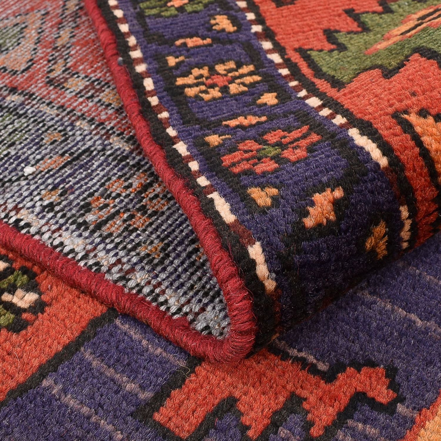 Persisk tæppe - Bijar - 226 x 136 cm - orange